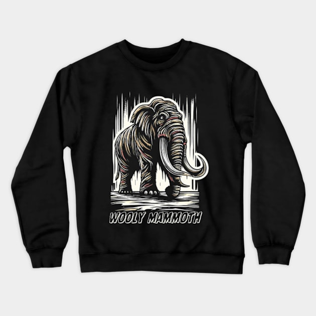 Wooly Mammoth Crewneck Sweatshirt by StyleTops